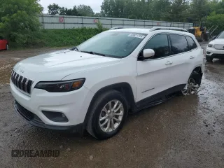 2019 Jeep Cherokee Latitude z VIN 1C4PJMCX7KD127254, wystawiony jako Copart lot #60621725 z przebiegiem 161 511 mil mil oraz Czysty tytuł • Clean title. Historia ofert i sprzedaży dostępna na DreamBid. Obrazek 1.