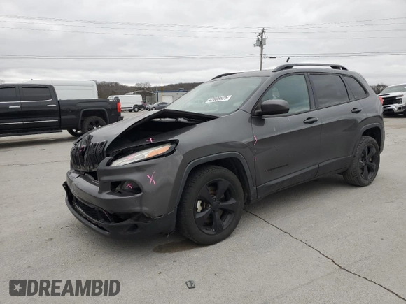 2016 Jeep Cherokee Latitude with VIN 1C4PJLCS9GW212106, listed as a Copart auction lot 47608625 with 213,364 mi miles and Salvage Title. Bid and sale history available at carsss.com. Image 1.
