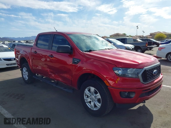 2020 Ford Ranger XL with VIN 1FTER4EH8LLA80345, listed as a IAAI auction lot 42137651 with 55,158 mi miles and . Bid and sale history available at DreamBid. Image 1.