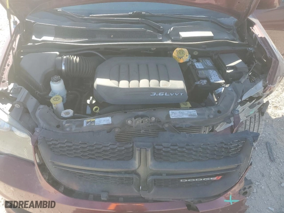 2019 Dodge Grand Caravan SXT with VIN 2C4RDGCG0KR503341, listed as a Copart auction lot 48193625 with 114,634 mi miles and Salvage Title. Bid and sale history available at carsss.com. Image 12.