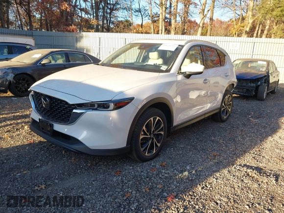 2023 Mazda CX-5 2.5 S Premium Plus Package with VIN JM3KFBEM2P0244281, listed as a IAAI auction lot 40820295 with 10,886 mi miles. Bid and sale history available at carsss.com. Image 17.