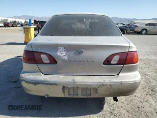 1999 Toyota Corolla VE with VIN 1NXBR12E9XZ158252, listed as a Copart auction lot 58757595 with 232,776 mi miles and Salvage title. Bid and sale history available at DreamBid. Image 6.