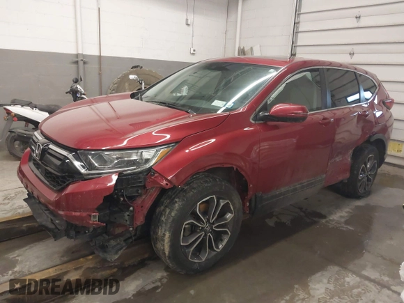 2021 Honda CR-V EX with VIN 2HKRW2H5XMH603936, listed as a IAAI auction lot 41238473 with Not Provided miles. Bid and sale history available at carsss.com. Image 18.