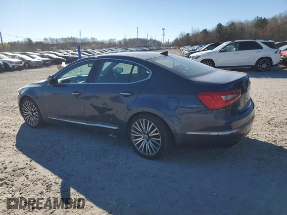 2014 Kia Cadenza Premium with VIN KNALN4D70E5123351, listed as a Copart auction lot 79914424 with 53,955 mi miles and Clean Title. Bid and sale history available at carsss.com. Image 2.