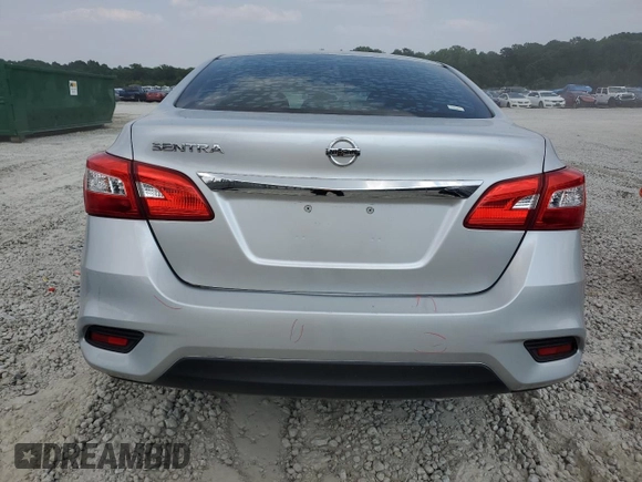 2017 Nissan Sentra S with VIN 3N1AB7AP0HY228152, listed as a Copart auction lot 59501525 with 109,592 mi miles and Salvage title. Bid and sale history available at DreamBid. Image 6.