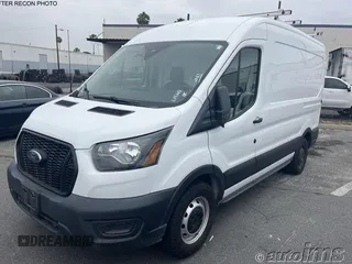 2021 Ford Transit Cargo with VIN 1FTYE1C84MKA94597, listed as a IAAI auction lot 42704426 with 74,850 mi miles and . Bid and sale history available at DreamBid. Image 1.