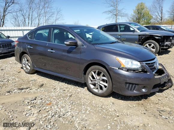2015 Nissan Sentra S with VIN 3N1AB7AP6FY273366, listed as a Copart auction lot 53477195 with 117,433 mi miles and Salvage Title. Bid and sale history available at carsss.com. Image 4.