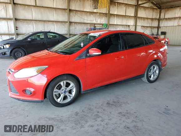 2013 Ford Focus SE with VIN 1FADP3F20DL267933, listed as a Copart auction lot 62896135 with 111,638 mi miles and Clean title. Bid and sale history available at DreamBid. Image 1.