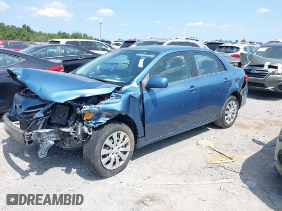 2013 Toyota Corolla L with VIN 5YFBU4EE5DP210100, listed as a IAAI auction lot 40178941 with 103,000 mi miles and . Bid and sale history available at DreamBid. Image 2.