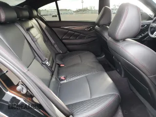 2022 Infiniti Q50 Red Sport 400 with VIN JN1FV7DR1NM390364, listed as a Copart auction lot 80071284 with 12,730 mi miles and Non repairable. Bid and sale history available at DreamBid. Image 10.