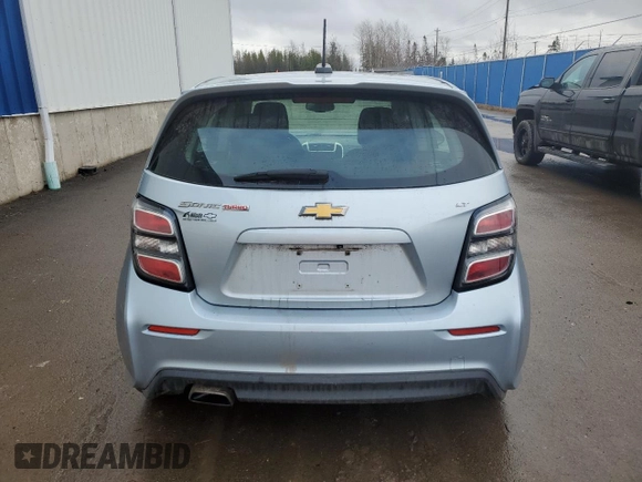 2017 Chevrolet Sonic LT with VIN 1G1JD6SB6H4139671, listed as a Copart auction lot 87265774 with 112,704 mi miles and Salvage Title. Bid and sale history available at carsss.com. Image 6.