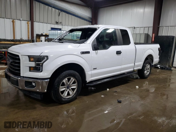 2017 Ford F-150 XL with VIN 1FTEX1CP0HKD23898, listed as a Copart auction lot 45652665 with 0 mi miles and Salvage Title. Bid and sale history available at carsss.com. Image 1.