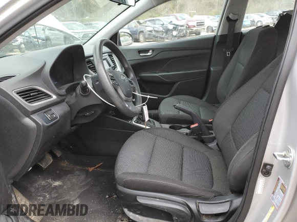 2021 Hyundai Accent SEL z VIN 3KPC24A67ME147138, wystawiony jako Copart lot #51951095 z przebiegiem 91 098 mil mil oraz Szkoda całkowita • Salvage title. Historia ofert i sprzedaży dostępna na DreamBid. Obrazek 7.