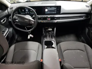 2025 Kia K4 LXS with VIN 3KPFT4DE9SE004458, listed as a Copart auction lot 46128975 with 405 mi miles and Salvage Title. Bid and sale history available at carsss.com. Image 8.