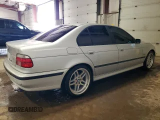 1999 BMW 5 Series 540i with VIN WBADN5333XGC91598, listed as a Copart auction lot 47216425 with 174,232 mi miles and Salvage Title. Bid and sale history available at carsss.com. Image 3.