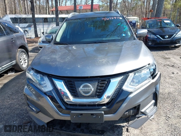 2017 Nissan Rogue S with VIN KNMAT2MT1HP611184, listed as a IAAI auction lot 41632876 with 142,488 mi miles. Bid and sale history available at carsss.com. Image 6.
