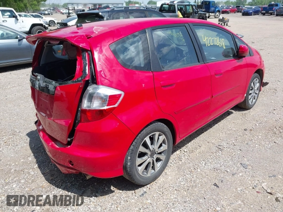 2012 Honda Fit Sport with VIN JHMGE8H54CC030747, listed as a IAAI auction lot 42272618 with 115,347 mi miles and . Bid and sale history available at DreamBid. Image 4.
