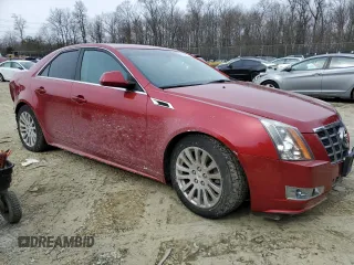 2012 Cadillac CTS Premium with VIN 1G6DS5E30C0105995, listed as a Copart auction lot 45369675 with 97,812 mi miles and Salvage Title. Bid and sale history available at DreamBid. Image 4.