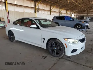 2014 BMW 4 Series 435i xDrive z VIN WBA3R5C53EK187928, wystawiony jako Copart lot #60636425 z przebiegiem 108 991 mil mil oraz Czysty tytuł • Clean title. Historia ofert i sprzedaży dostępna na DreamBid. Obrazek 4.