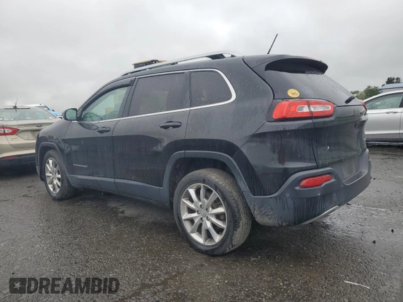 2014 Jeep Cherokee Limited with VIN 1C4PJLDS0EW106560, listed as a Copart auction lot 60785405 with 91,662 mi miles and Salvage title. Bid and sale history available at DreamBid. Image 2.