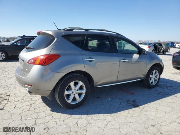 2010 Nissan Murano S with VIN JN8AZ1MU1AW011797, listed as a Copart auction lot 48214155 with 128,430 mi miles and Clean Title. Bid and sale history available at carsss.com. Image 3.