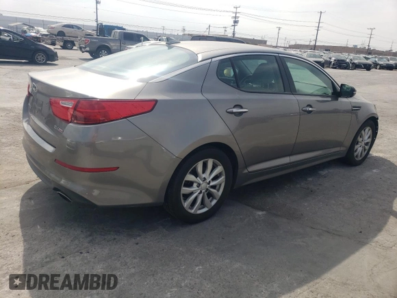 2015 Kia Optima EX with VIN 5XXGN4A78FG357176, listed as a Copart auction lot 52031985 with 99,372 mi miles and Salvage Title. Bid and sale history available at carsss.com. Image 3.