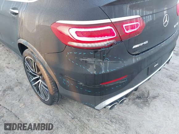 2021 Mercedes-Benz GLC with VIN W1N0J6EB4MF923801, listed as a IAAI auction lot 41676173 with 40,302 mi miles. Bid and sale history available at carsss.com. Image 6.