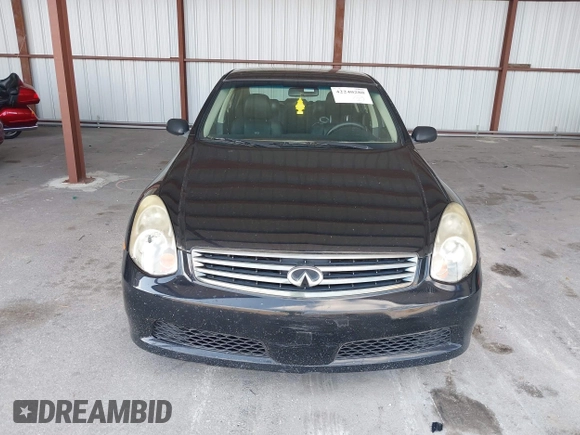 2006 Infiniti G35 with VIN JNKCV51E16M511920, listed as a IAAI auction lot 42240288 with 122,138 mi miles and . Bid and sale history available at DreamBid. Image 6.
