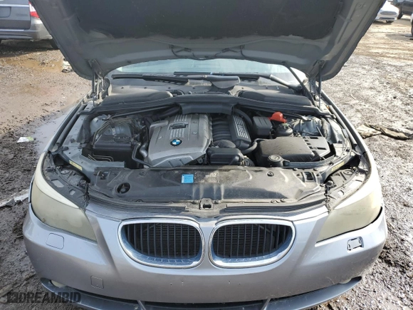 2006 BMW 5 Series 525i with VIN WBANE53546CK84751, listed as a Copart auction lot 51712405 with 166,406 mi miles and Clean Title. Bid and sale history available at carsss.com. Image 11.