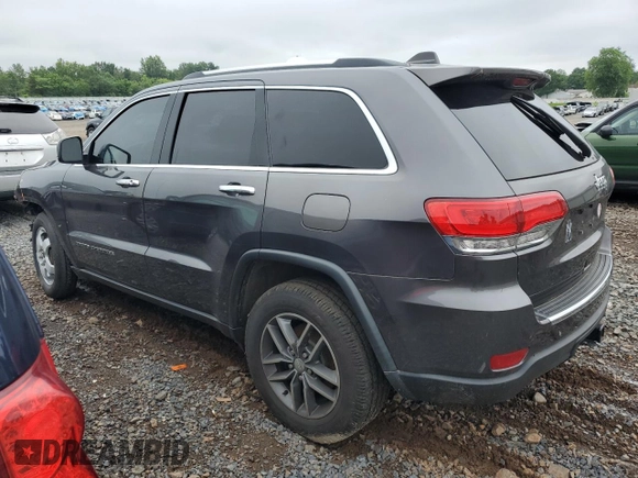 2017 Jeep Grand Cherokee Limited с VIN 1C4RJFBG5HC954299, выставлен на аукционе Copart как лот 60058415 с пробегом Не указан миль и Списание • Salvage title. История ставок и продаж доступна на DreamBid. Изображение 2.