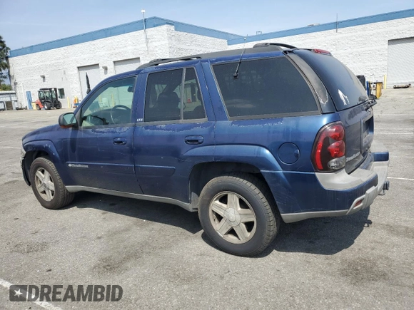 2003 Chevrolet TrailBlazer LS with VIN 1GNDS13S632155280, listed as a Copart auction lot 54379485 with 162,251 mi miles and Clean Title. Bid and sale history available at carsss.com. Image 2.
