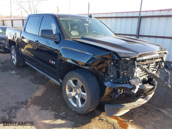 2017 Chevrolet Silverado 1500 LTZ with VIN 3GCUKSEJ2HG286384, listed as a IAAI auction lot 40919828 with 105,537 mi miles. Bid and sale history available at carsss.com. Image 1.