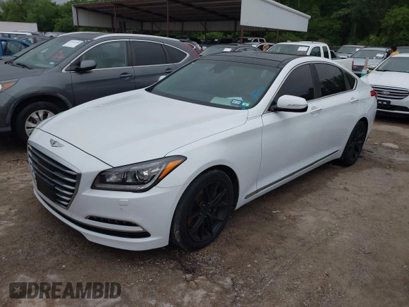 2015 Hyundai Genesis 3.8L with VIN KMHGN4JEXFU045316, listed as a IAAI auction lot 42111986 with 139,349 mi miles. Bid and sale history available at carsss.com. Image 17.