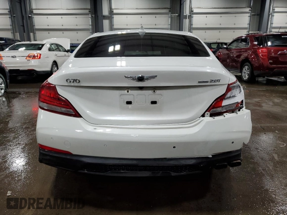 2020 Genesis G70 2.0T с VIN KMTG44LA6LU055517, выставлен на аукционе Copart как лот 44498445 с пробегом 76 816 миль миль и Списание • Salvage title. История ставок и продаж доступна на DreamBid. Изображение 6.