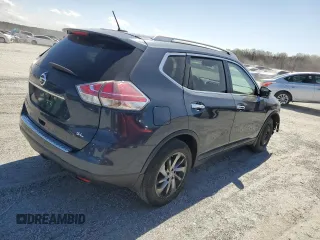 2015 Nissan Rogue SL with VIN 5N1AT2MTXFC832461, listed as a Copart auction lot 50018045 with 212,469 mi miles and Clean Title. Bid and sale history available at carsss.com. Image 3.