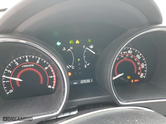 2011 Toyota Highlander with VIN 5TDZA3EH2BS012171, listed as a Copart auction lot 36656033 with 109,361 mi miles and Salvage Title. Bid and sale history available at carsss.com. Image 9.