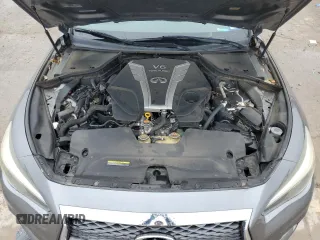 2018 Infiniti Q50 Luxe with VIN JN1EV7AP4JM367007, listed as a Copart auction lot 43413255 with 90,694 mi miles and Salvage title. Bid and sale history available at DreamBid. Image 11.