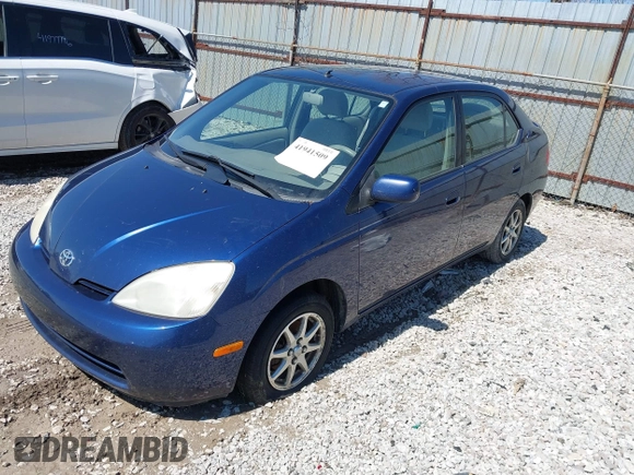 2002 Toyota Prius with VIN JT2BK18U520067060, listed as a IAAI auction lot 41941509 with 180,000 mi miles. Bid and sale history available at carsss.com. Image 2.