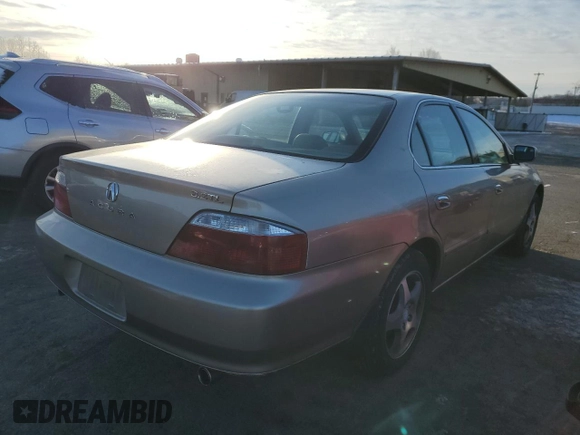 2003 Acura TL with VIN 19UUA56693A081698, listed as a Copart auction lot 42183725 with 73,351 mi miles and Clean Title. Bid and sale history available at carsss.com. Image 3.