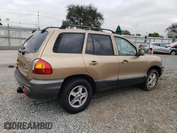 2004 Hyundai Santa Fe GLS with VIN KM8SC73E24U625249, listed as a Copart auction lot 76717254 with 173,092 mi miles and Salvage Title. Bid and sale history available at carsss.com. Image 3.