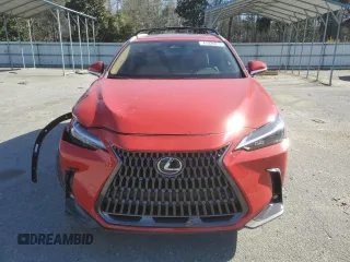 2025 Lexus NX with VIN 2T2GDCAZ0SC020433, listed as a Copart auction lot 47926815 with 3,220 mi miles and Salvage Title. Bid and sale history available at carsss.com. Image 5.