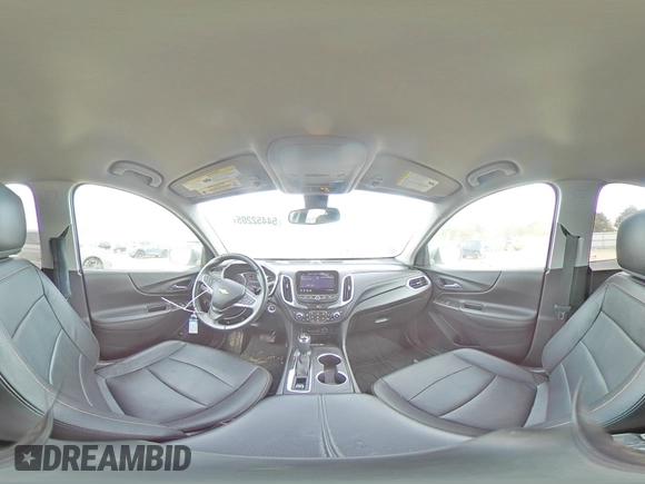 2021 Chevrolet Equinox Premier с VIN 3GNAXNEV1MS109834, выставлен на аукционе Copart как лот 54452205 с пробегом 37 438 миль миль и Списание • Salvage title. История ставок и продаж доступна на DreamBid. Изображение 15.