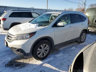 2012 Honda CR-V EX-L with VIN 5J6RM4H70CL049717, listed as a Copart auction lot 88761795 with 134,588 mi miles and Salvage Title. Bid and sale history available at DreamBid. Image 1.