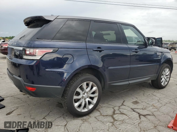 2016 Land Rover Range Rover Sport V6 HSE with VIN SALWR2VF1GA646931, listed as a Copart auction lot 54485355 with 95,739 mi miles and Clean Title. Bid and sale history available at carsss.com. Image 3.