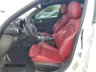 2022 Alfa Romeo Giulia with VIN ZARFAMAN2N7656343, listed as a Copart auction lot 49706275 with 63,524 mi miles and Salvage title. Bid and sale history available at DreamBid. Image 7.