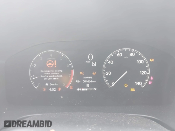 2025 Honda CR-V EX-L with VIN 2HKRS4H76SH441681, listed as a IAAI auction lot 41827882 with 4,464 mi miles and . Bid and sale history available at DreamBid. Image 7.