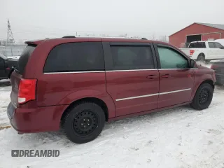 2017 Dodge Grand Caravan Crew Plus with VIN 2C4RDGDG9HR754866, listed as a Copart auction lot 42341225 with 213,458 mi miles and Salvage Title. Bid and sale history available at DreamBid. Image 3.