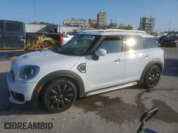 2019 MINI Countryman Cooper S with VIN WMZYT3C56K3E94484, listed as a Copart auction lot 55854305 with 78,927 mi miles and Salvage Title. Bid and sale history available at DreamBid. Image 1.