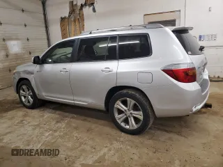 2008 Toyota Highlander Sport with VIN JTEES43AX82103336, listed as a Copart auction lot 60317085 with 178,437 mi miles and Salvage title. Bid and sale history available at DreamBid. Image 2.