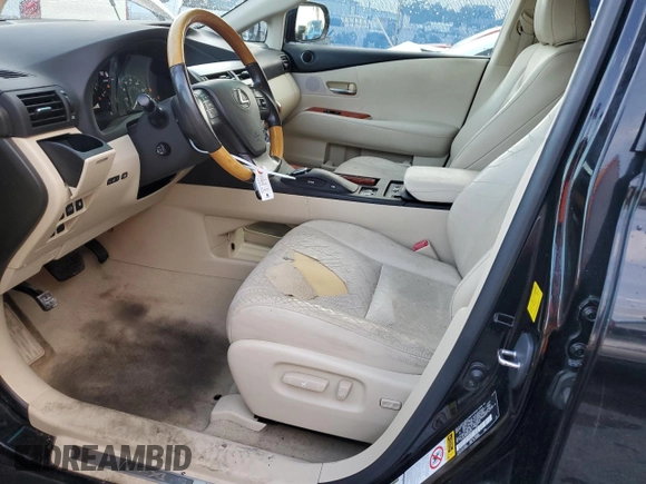 2011 Lexus RX 350 with VIN 2T2BK1BA7BC085731, listed as a Copart auction lot 61685785 with 60,732 mi miles and Salvage title. Bid and sale history available at DreamBid. Image 7.